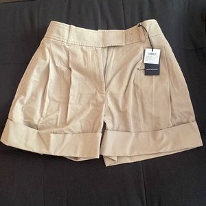 Club Monaco Cuffed Chino Shorts - size 2 NWT
